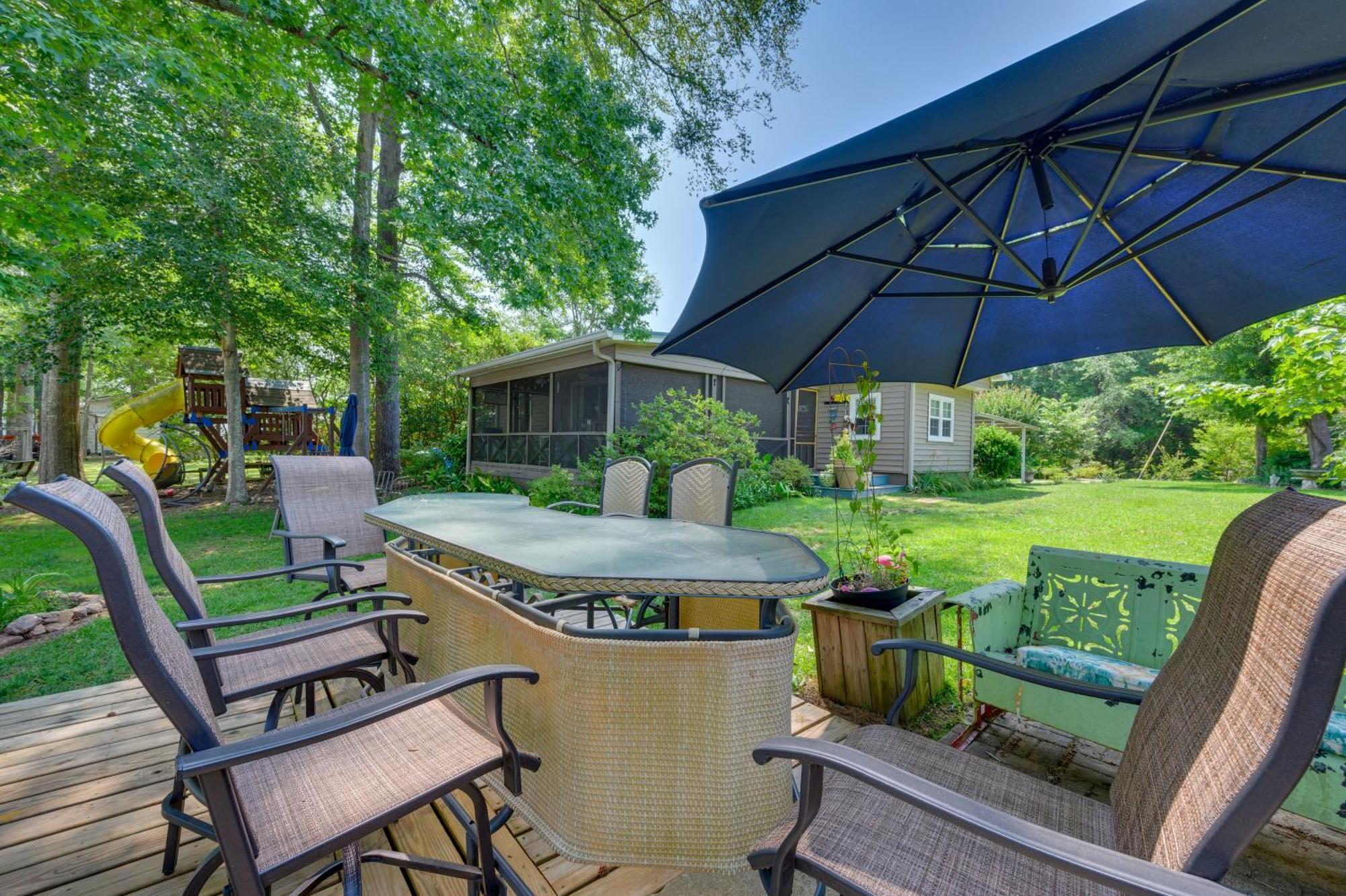 Lake Sinclair Crooked Creek Cottage With Fire Pit! Eatonton Ngoại thất bức ảnh